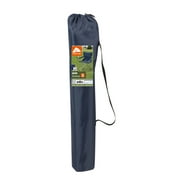 Ozark Trail Quad Folding Camp Chair with Cup Holder, Dark Blue