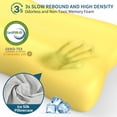 thumbnail image 4 of Almohada cervical Polovo de espuma viscoelástica con efecto refrescante y diseño ortopédico, 4 of 7
