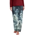 thumbnail image 4 of Drovellove Women's Casual Halloween Print Pajama Pants – Soft Long Lounge Trousers with Elastic Waist for Cozy Home Relaxation or Bedtime, 4 of 4