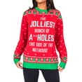 thumbnail image 3 of Vacation Movie The Jolliest Bunch Red Ugly Christmas Sweater, 3 of 5