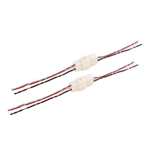 2pcs DC12V 3 Pin Male Female Waterproof Electrical Wire Harness Connector for Car