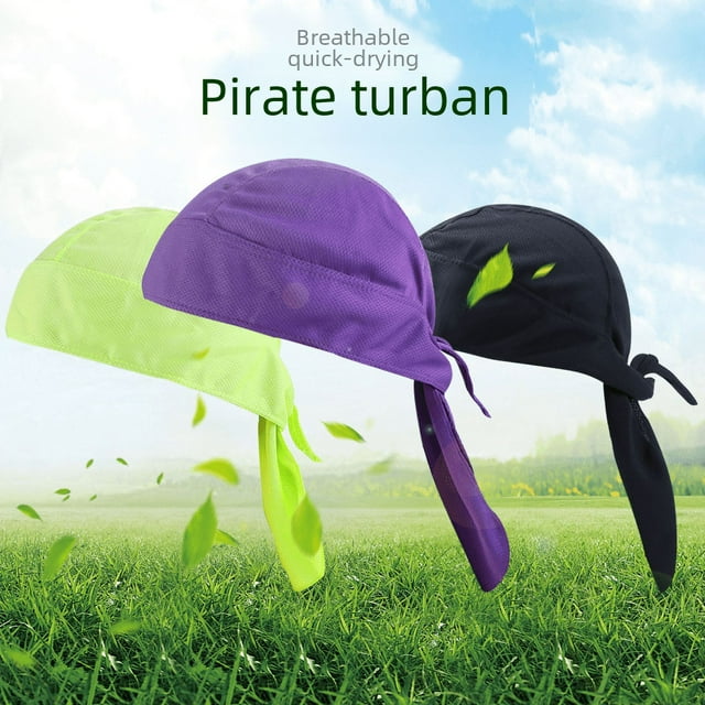 Sombrero pirata para exteriores, para andar en bicicleta, transpirable, para deportes, equipo de montañismo, para exteriores, de color sólido, de secado rápido, sombrero Harley