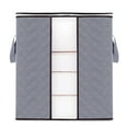 thumbnail image 1 of Xihbxyly Bolsa de Almacenamiento para Colchas, Organizador de Ropa de Gran Capacidad, Tela Transpirable, Diseño de Cremallera Reforzada, Fácil de Levantar y Mover, Ideal para Guardar En Armarios o Do, 1 of 2