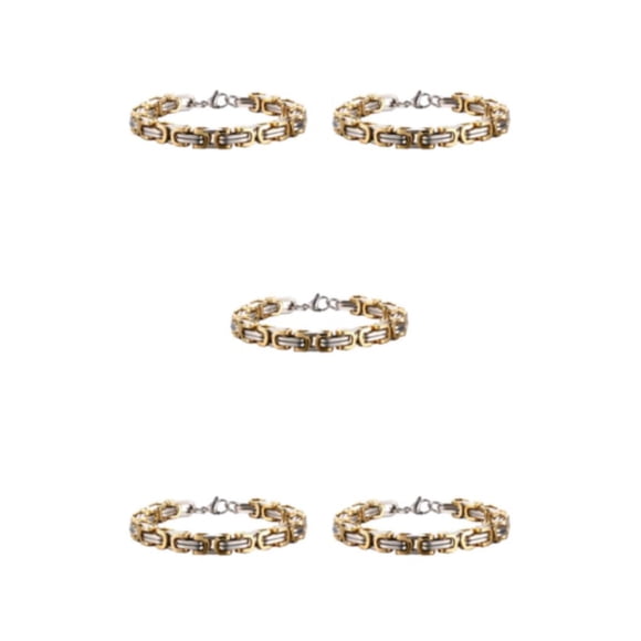 Collar de Cadena Qarigey Oro Intermedio