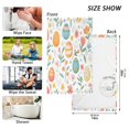 thumbnail image 6 of Yayeee 100% Cotton Hand Towels for Bathroom 16" x 28" Soft Absorbent Kitchen Towel, Floral Easter Eggs, 6 of 7
