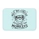 thumbnail image 1 of Alfombra de baño antideslizante súper suave Not My Circus Not My Monkeys para baño, cocina, dormitorio, hogar, alfombra de piso, 15,75 x 23,62 pulgadas, 1 of 6