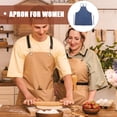 thumbnail image 2 of Delantal de mujer para cocina, delantal vaquero, delantal de cocina, delantal de repostería, delantal de jardinería, 2 of 7