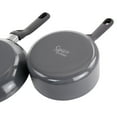 thumbnail image 3 of Spice by Tia Mowry Savory Saffron 16 Piece Ceramic Nonstick Cookware Set in Grey, 3 of 12