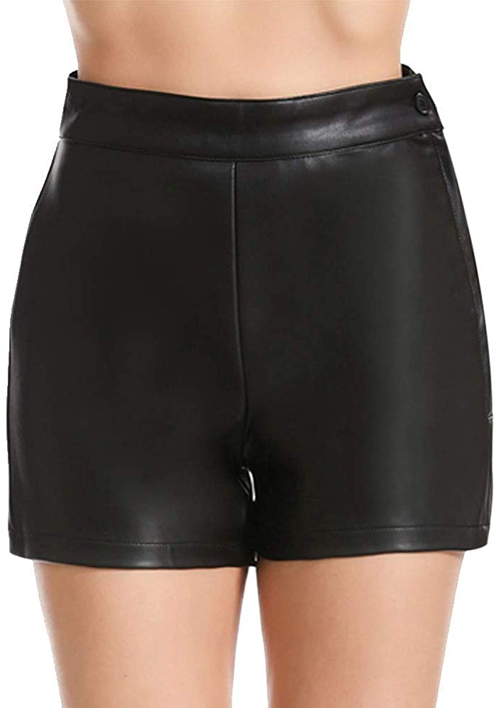 Womens Casul Wide Leg Shorts High 