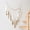 khaki, variant on Bohemian Decorative Woven Wooden Bead Tassel Tapestry Ins Style Home Decoration Cotton Rope Woven Wall Hanging Decoration