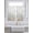 Pink Sky Blue, variant on Wildflowers Bathroom Window Curtain, Farmhouse Country Dragonfly Butterfly Floral Light Filtering Coffee Kitchen Curtains, Bedroom Living Room Curtains 2 Panel 84"x54"