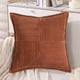 thumbnail image 5 of Fiudx Funda de Almohada Decorativa, Textura Suave Similar a La Lana, Diseño Bordado Acogedor, Estilo Bohemio Moderno, Decoración Estilo Cabaña para Sala de Estar o Sofá, 45 X 45 Cm, Juego de 1, 5 of 6