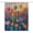style-6, variant on Vibe Blooming Tulips Shower Curtain Cloth Fabric Bathroom Decor with Hooks