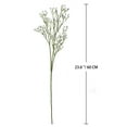 thumbnail image 4 of 10 Pcs Artificial Flowers Baby's Breath 23.6" Faux Baby Breath Wedding Flower Arrangement White Home Decor, 4 of 8