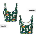 thumbnail image 6 of Rateoe Lgbt Penguin Print Womens' Sports Bras Scoop Neck Sports Vest- Padded U Back Seamless High Impact Support, 6 of 7