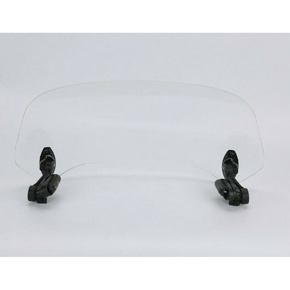 ACA For Honda Yamaha Suzuki Motorcycle Adjustable Clip On Windshield Screen Extension Spoiler Wind Deflector