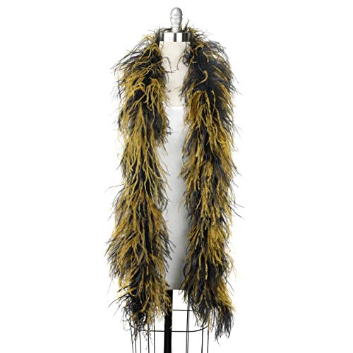 feather boa coat