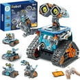 thumbnail image 1 of Educational Robot Building Set for Ages 8+ Remote and App-Controlled 5-in-1 Wall Robot Coding Kit, (435 Pieces), 1 of 8
