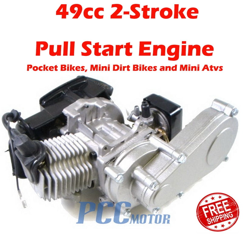 49CC ENGINE w/TRANSMISSION POCKET MINI ATV BIKE SCOOTER M EN03