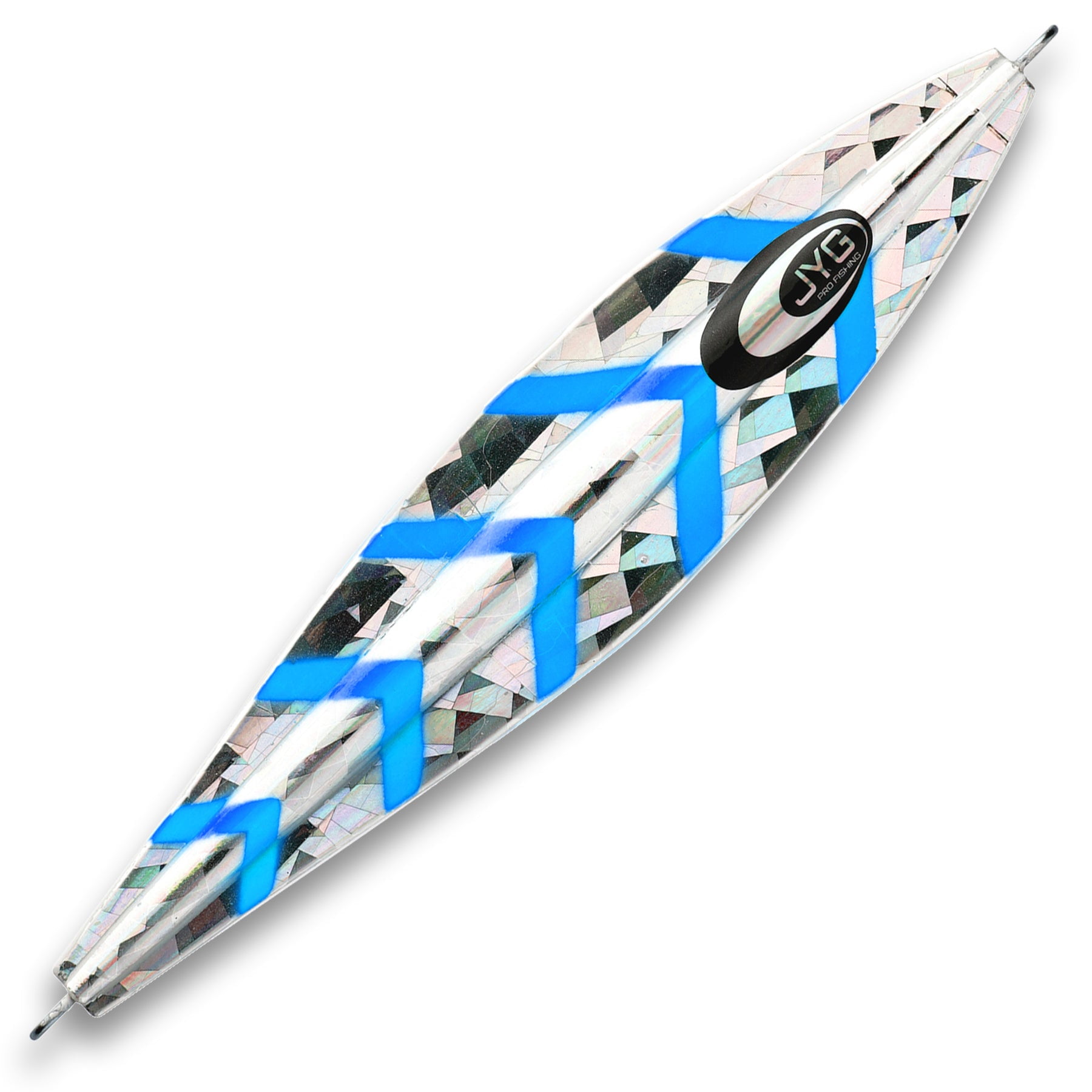 Jyg Pro WYLD Slow Pitch Jig Rigged Silver, 320G Jigs