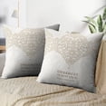 thumbnail image 3 of LALILO Throw Pillow Covers Baroque With Vintage Victorian Cushion Cover 18" x 18", 1582 Pack, 3 of 6