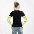 thumbnail image 6 of Rocae Yellow Checkboard for Sports Cooling Arm Compression Sleeves for Men Women Teenager,Breathable,Outdoor Essentials Sun Protection Arm Sleeves, 6 of 8