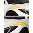 thumbnail image 4 of TINKI Front Headlight Decals Compatible with Chevrolet Corvette C8 2020-2023, Headlight Fender Stripes Sticker, Car Front Headlamp Decals Sticker Accessories, 4 of 13