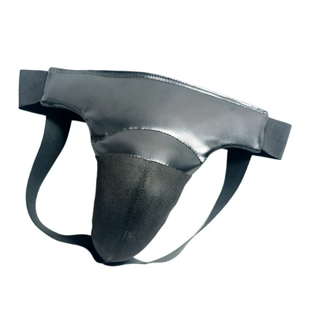 Protector de entrepierna para hombre perfecl hecho a mano M negro