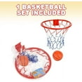 ArtCreativity Mini Over Door Basketball Hoop Indoor Set for Home, Office, Bedroom, Gift for