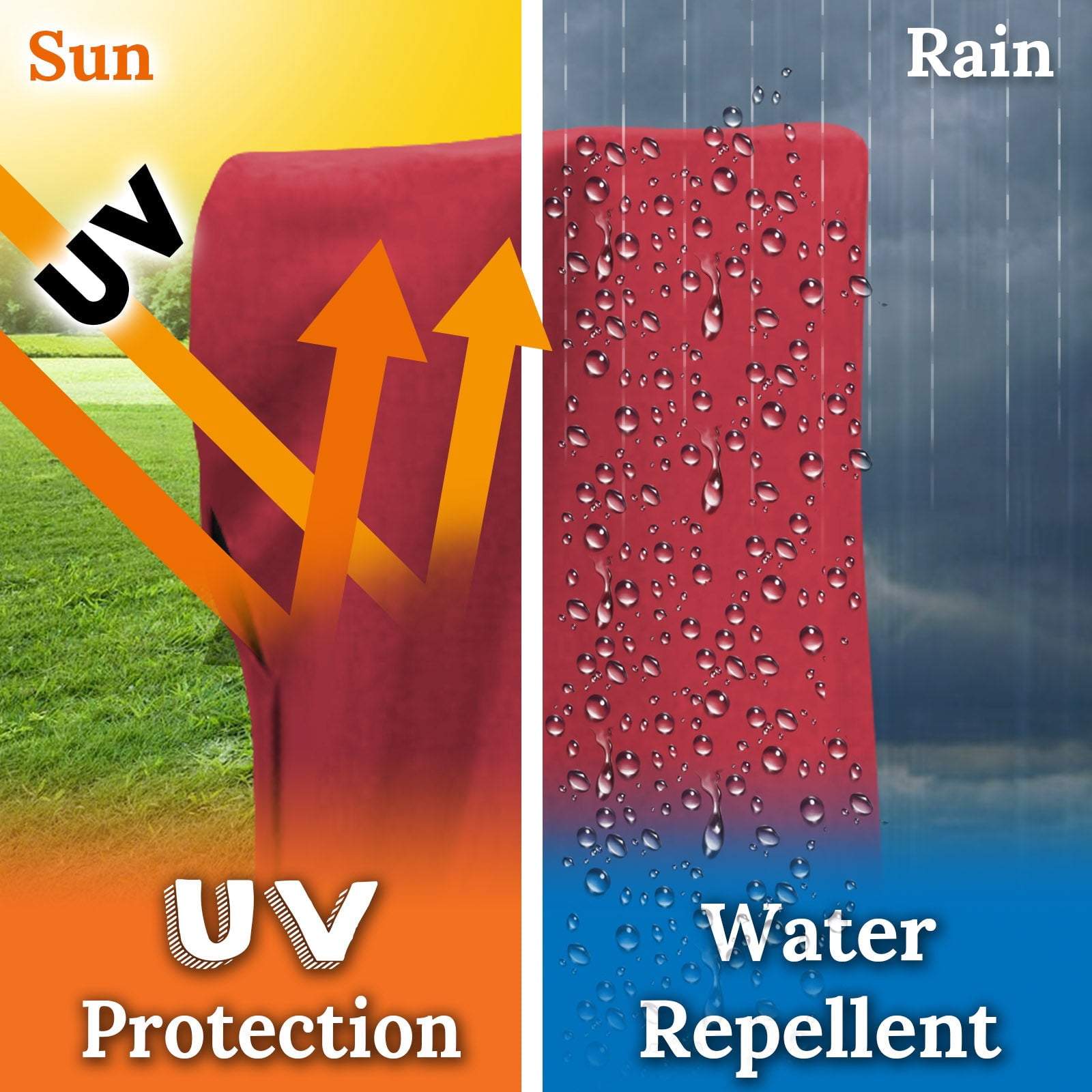 ALUVIERA 10-15ft Patio Cantilever Roma Off-set Umbrella Protect Cover