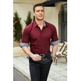 thumbnail image 5 of COOFANDY Mens Shirt Business Dress Shirt Regular Fit Casual Button Down Shirt Wrinkle Free, 5 of 6