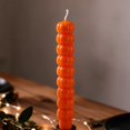 thumbnail image 4 of 1Pcs Fall Taper Candles, Halloween Pumpkin Taper Candles, Stacked Pumpkin Shaped Long Fall Candle Sticks, Fall Harvest Tabletop Candle,Pumpkin Taper Candle for Halloween Thanksgiving Home Table Decor, 4 of 4