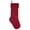 Red, variant on LQCrafK Christmas Stockings, 18 Inches Large Size Christmas Stockings Cable Knitted Stocking Gifts