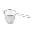 thumbnail image 1 of Large Tea Strainer Fine Mesh Strainer For Kitchen Stainless Steel Cocktail Sieve Food Sifters Liquid Strainer Cup Strainer For Loose Leaf Tea For Home Office, 1 of 8