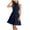 b4-Navy, variant on KPOPLK Girls Summer Dress Teen Ruched Ruffled Tween Skirt Summer Girls Flowy Swing Layered Beach Vacation Mini Cami Dresses 4-14Y(9-10 Years,Light Blue)