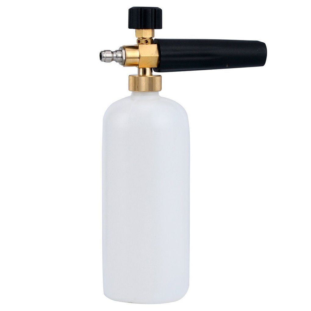 1/4 Adjustable High Pressure Snow Foam Lance Cannon Washer Practical Car Wash Bottles Jet
