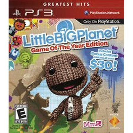 Little Big Planet Game Of The Year - Playstation 3 PS3 (Used)