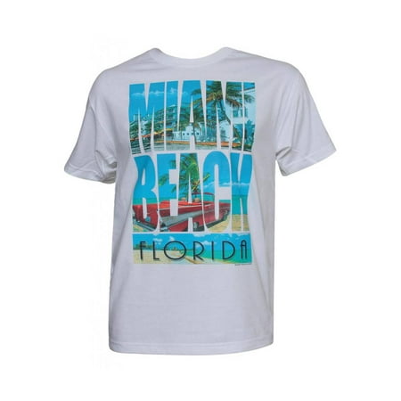 Best Beaches Florida - Mens Short-Sleeve Miami Beach Florida T-Shirt