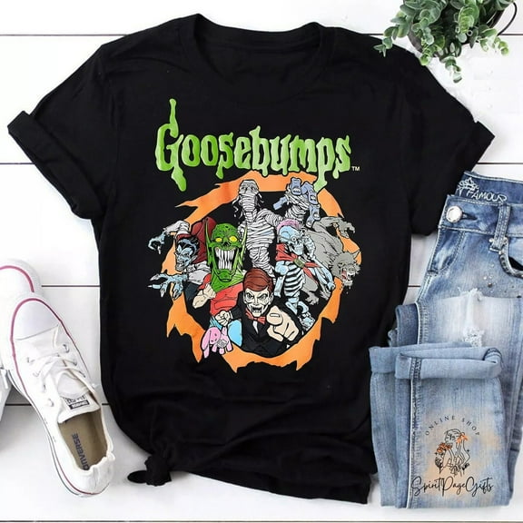 Goosebumps 100% Cotton All Size S-5XL T-shirt