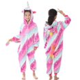 thumbnail image 1 of Pijama de dinosaurio de dibujos animados para niños, monos de lana, ropa de casa Infantil, Halloween, Navidad, 1 of 4