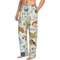 thumbnail image 2 of Bingfone Dogs Funny Pets Mens All Over Print Sleep Pajama Pants-Xx-Large, 2 of 9