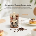 thumbnail image 3 of Large Capacity K Cup Storage Basket, Gold Wire Coffee Pod Basket, Round Coffees Holder with Handle Decor for Countertop, 3 of 11