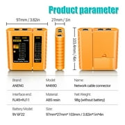 Network Tester Ethernet Cable Tester Network Cable Test Tool Telephone Network Cable Tester