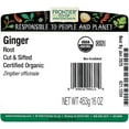 thumbnail image 4 of Frontier Co-op, Organic Ginger Root, Cut & Sifted , 16 oz Pack of 3, 4 of 4