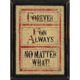 thumbnail image 2 of Spivey, Linda 15x18 Gold Ornate Wood Framed with Double Matting Museum Art Print Titled - Forever, 2 of 4