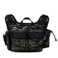 thumbnail image 1 of Fishing Lure Chest Bag Sling Backpack  - Men's Tactical Chest Pack - Waterproof Large Capacity Fishing Gear Backpack (CP), 1 of 6