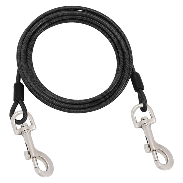 Correa para perros, adecuada para perros medianos y grandes, correa para perros a prueba de mordidas, adecuada para exteriores familiares.