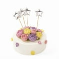 thumbnail image 4 of ZYLER- 20Pcs Cake Topper Cupcake Picks Dessert Silver16 Silver16, 4 of 6