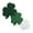 as show, variant on YujiCraft St. Patrick's Day Mat - Hollow Cut Felt Shamrock Placemat for Table Decor, Lucky Clover Table Ornament, Festive St. Patrick’s Day Home & Kitchen Dining Decorations