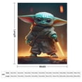 thumbnail image 2 of Theme Anti-Pilling Flannel Blanket Soft Lightweight Plush Fuzzy Cozy Luxury Blanket for Home and Kitchen Use – Perfect for Kids and Adults 40"*60"(100cm*150cm), 2 of 6